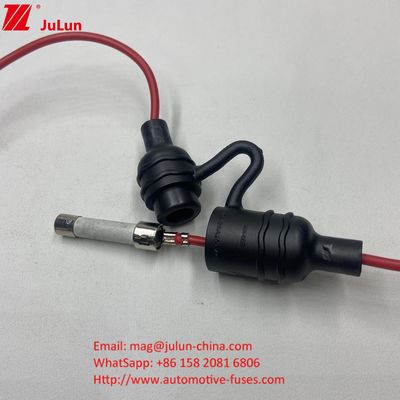 Iluminação LED 6x30mm 6.35x30mm 6.35x32mm 5x20mm IP67 segurador de fusível em linha à prova d'água para tubos de vidro cerâmico