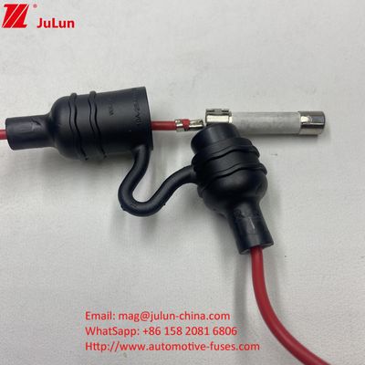 Para 5*20mm 6*30mm 10*38mm Fuse Street Light Iluminação de palco exterior Proteção contra poeira resistente à água segurador de fusível em linha para luzes de rua