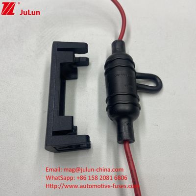 Fabrica direta 6x3 caixa de fusível de linha de vidro segurador de fusível moldado para fusível de vidro Inline impermeável