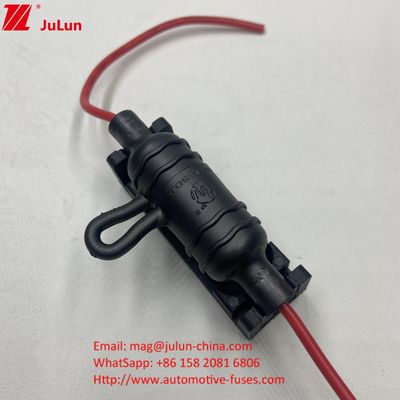 Com cabo de fio UL IP68 impermeável Componentes de fusível de segurador em linha para fusíveis cerâmicos de vidro de 5*20 6*32mm
