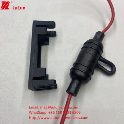 Com cabo de fio UL IP68 impermeável Componentes de fusível de segurador em linha para fusíveis cerâmicos de vidro de 5*20 6*32mm