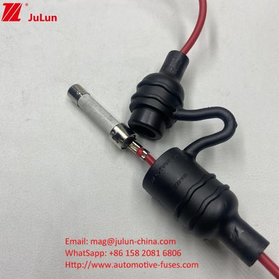 Caixinha 6 * 30 LED Luz exterior ur Inline 5x20 tubo de vidro à prova d'água em linha fusível