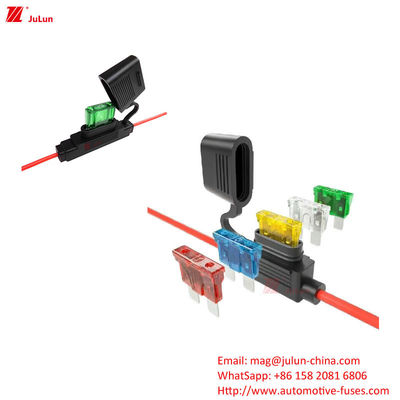 Equipamento Elétrico Automóvel Assento de fusível de automóvel de silicone, Função do produto para circuito de proteção à prova d'água, à prova de pó.