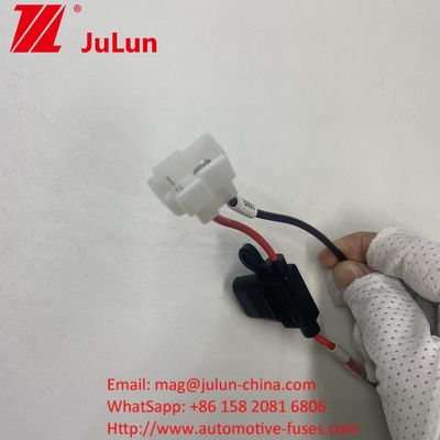 20A Bateria de potência Componente de fusível com SAE para conector feminino Spade Pigtail