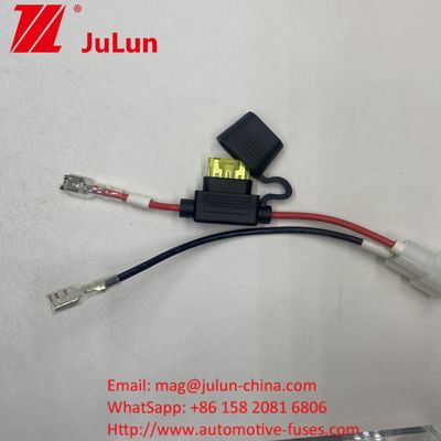 20A Bateria de potência Componente de fusível com SAE para conector feminino Spade Pigtail