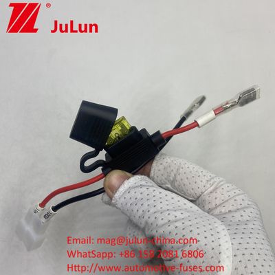 Conector de segurador de bateria Conector de arnês de cabo de extensão Conector de arnês de fio com conector vermelho de 2 pinos Para crianças 12V Ride-On Truck Electric ATV Ebike