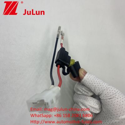 Conector de bateria de fusível Conector de cabo de extensão de arnês com conector vermelho de 2 pinos Caminhão elétrico ATV Ebike