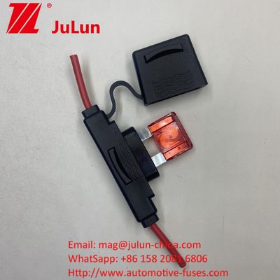 Detentores de fusíveis, blocos de fusíveis e acessórios resistentes à água Detentor de fusíveis em linha Maix Fuse 10AWG fio UL1015 para automóvel marinho