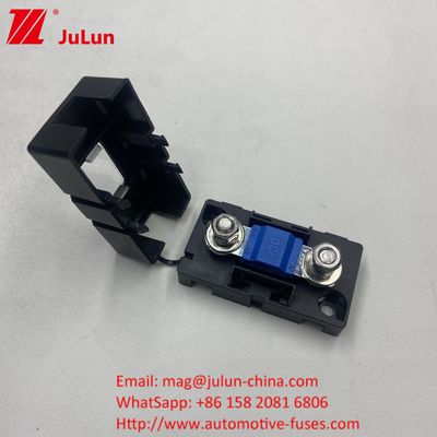 Cartão de embalagem Car Fuse Holder para com plug-in Fuses tensão máxima 32VDC 58VDC 72VDC