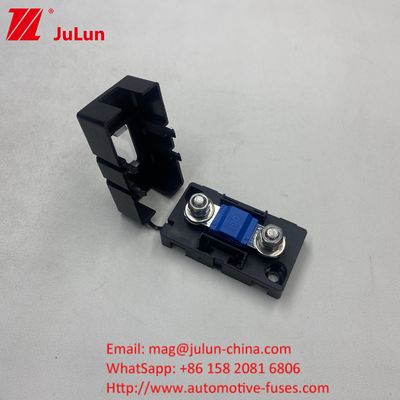 Detentor de fusível de automóvel com projeto à prova d'água ANS-H 1-Way Midi Detentor de fusível ANS-8 20A 50A 70A 80A 100A 150A 175A 200A Placa de segurança Base Carrier Car Fuse Box Bolto Tipo