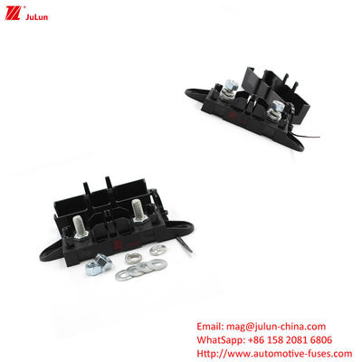 ANL Car Fuse Holder Housing PVC Cor Preto Azul Transparente Ouro