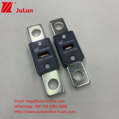 Proteção DC EV HEV Fusível de veículo elétrico para o furado do automóvel Distância 51mm EV