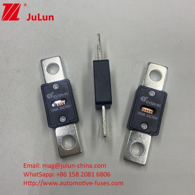 EV320-5X / 5C Bateria de automóvel 300A 70VDC Fusível de carregador com fusível DC para proteção EV HEV Incluído