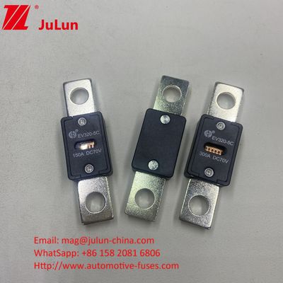 Veículo elétrico EV320-5C 400A 70VDC Fusão para automóvel 68*19*10mm EV