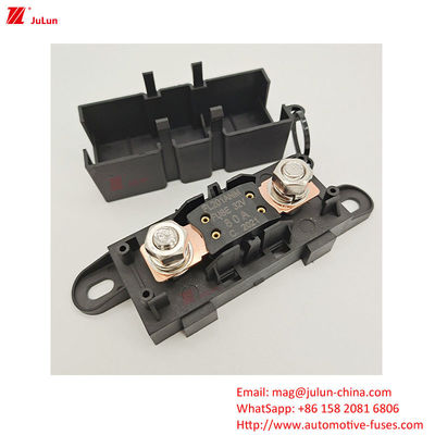 Grão Medium Car Plug Fuse Holder Para Nova Energia Fotovoltaic Energia de Armazenamento Circuito de Veículo Elétrico