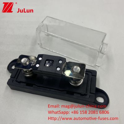 Fusíveis mini-ANL/MIDI, porta-fusível em linha com tampa e parafusos para baixo 10pcs