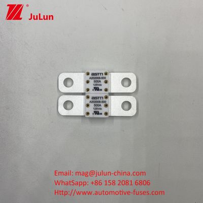 Interruptores de circuito automotivos A202008 100A 100VDC EV FUSE ASTM