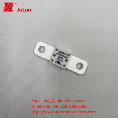 EV Automotive ASTM A202008 200A 125VDC Fusíveis de lâmina de corrente nominal 100A-500A