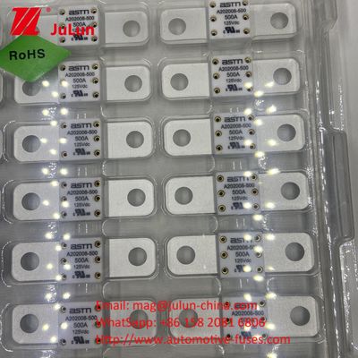 ASTM A202008 Fusíveis Cerâmicos Automóveis 300A 125VDC 20KA Capacidade de quebra