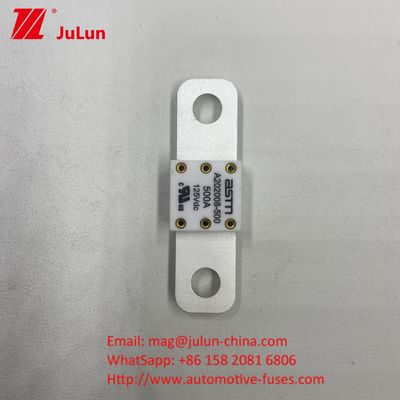 125VDC A202008 350A 125VDC ASTM Voltagem nominal Fusíveis de automóveis em cerâmica para sistemas de tração de veículos eléctricos