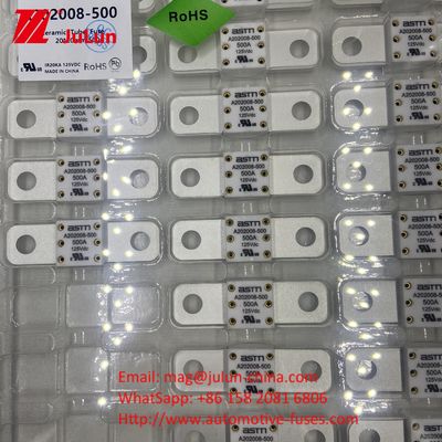 A202008 125VDC 100A Automóvel DC Fusível de Carregamento de Carro Elétrico Para EV Distância de Furo 50,8mm