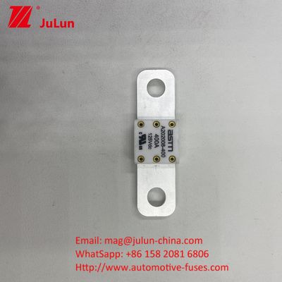 20KA Breaking A202008 ASTM 125V 150A Capacidade Cerâmica Fusíveis Automóveis Parafusos de parafuso de montagem para segurança e confiabilidade de fusíveis automotivos