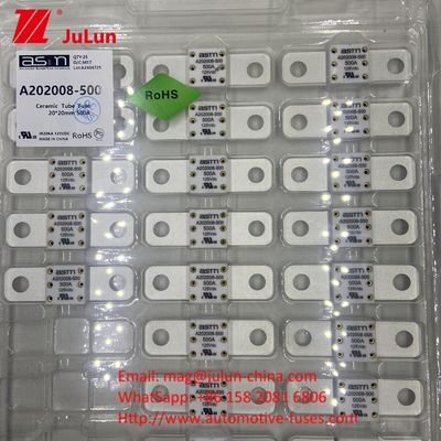 A202008 Fusível de veículo elétrico 125VDC 150A Capacidade de ruptura 20KA