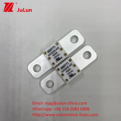 Fusível de bateria de automóvel de veículos elétricos A202008 200A 125VDC para automóveis