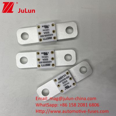 Fusível de bateria de automóvel de potência cerâmica de 100 Amp 125VDC para veículos pesados
