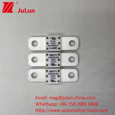 Fusível de bateria de automóvel ASTM 50.8 Distância entre 2 furos 200A 125VDC 20KA