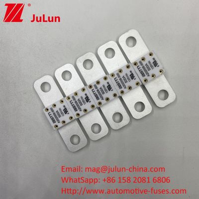 ASTM 400A 125VDC Cerâmica Metal Bateria de Carro Fuse Para Indústria Automóvel 68*17.7*12mm