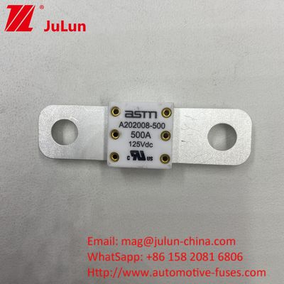 ASTM 300A 125VDC Fusível de bateria automotiva Compatibilidade universal