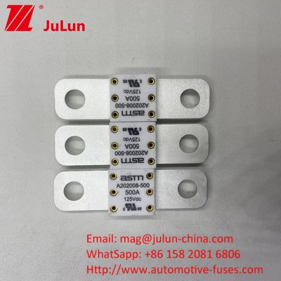 Fusão de bateria de automóvel de cerâmica 300A 125VDC Compatibilidade automóvel Universal