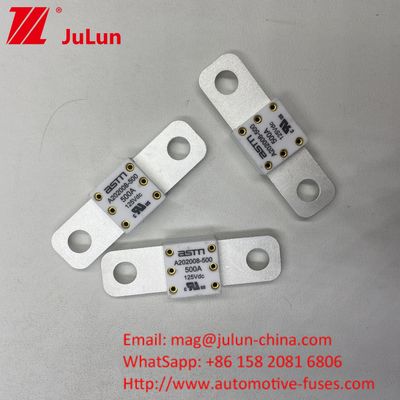 Fusível de bateria automotiva de cerâmica e metal 125VDC 300A