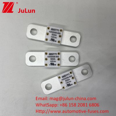 300A 125VDC ASTM M8 Bolt Bateria de carro fusível durável durável para aplicações de trabalho pesado