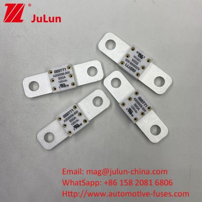 300A 125VDC ASTM M8 Bolt Bateria de carro fusível durável durável para aplicações de trabalho pesado