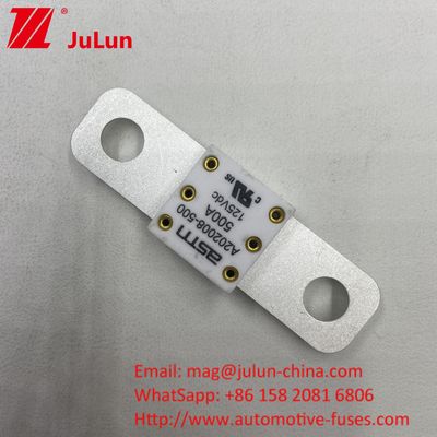 100A 125VDC Bateria de automóvel fusível Cerâmica Metal Proteção de curto-circuito somente de alta corrente