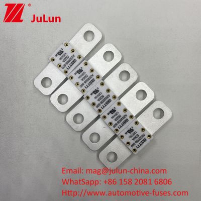 100A 125VDC Bateria de automóvel fusível Cerâmica Metal Proteção de curto-circuito somente de alta corrente
