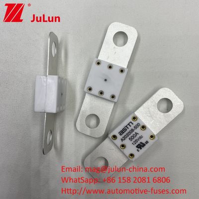 Ev Fusível Cerâmico A202008 250A 125VDC Adaptador de Carregador Compatível com Caminhões Automóveis A202008 125VDC 100A 125A 150A 200A 250A 300A 400A 500A