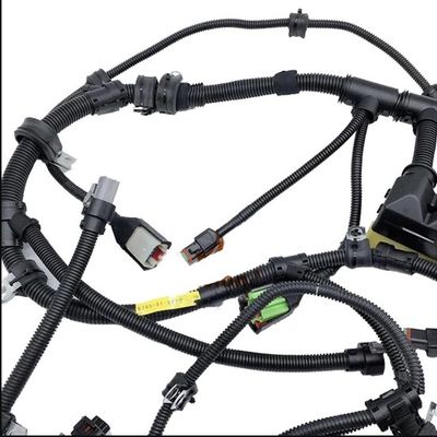 Arnês de fiação para automóveis com materiais de cabo VDE OEM original ou conector de substituição