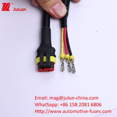 Lâmpada de carro à prova d'água Lâmpada de LED Arnês de fiação Equipamento de máquina de automóveis Arnês de fiação de moldagem por injeção Arnês de fiação de forca de energia nova Arnês de fiação de equipamento mecânico