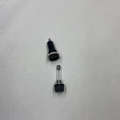 Suporte de fusível de vidro de 10A 250VDC com fusível de tubo de 6x30mm para máquinas e equipamentos de salas elétricas e mecânicas