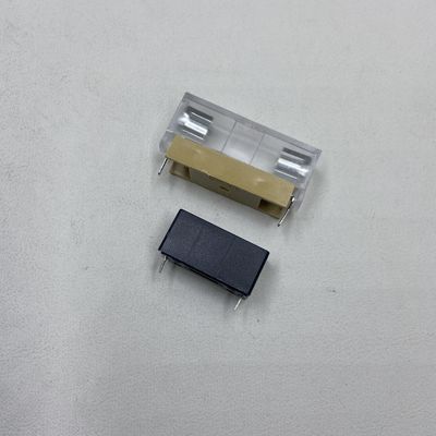 6*30mm 5*20mm painel montado preto 25A 250V segurador de fusível de vidro