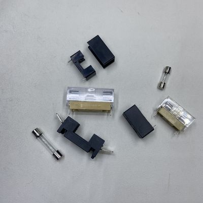 Fusível de vidro de cobertura transparente 5x20 mm 6x30 mm
