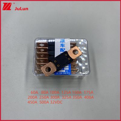 400A 32V Mega Fuse Bolt Down Auto Fuse Audio Holder 0298040.ZX Fuse de veículo 60A 80A 100A 125A 150A 200A 250A 300A 400A 450A 500A Tipo de terminal 32VDC