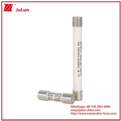 15A 1000VDC GPV Fuse 10*38 para sistemas de energia solar IEC60269-6