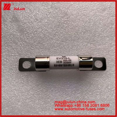 EV315-L 3EB 50A HS 10*38mm Caminhão Instalação de parafusos elétricos leves pesados 500VDC Fusão tubular com conformidade JASO D622