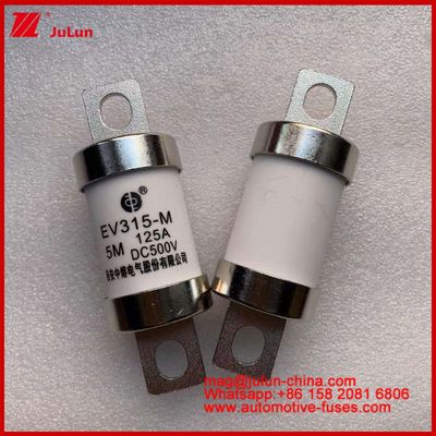 EV315-M 5M 125A HS 500VDC Caminhão Pesado Tubular Veículo Elétrico Fusível Constant Copper With Utilization Categoria EV