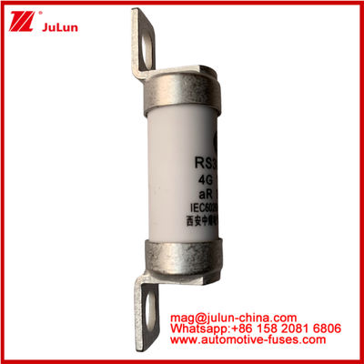 RS308-HB 4G 100A AR 750VDC 50KA Fusível para Proteção de Circuito Automóvel Desempenho Conforme JASO D622 Design Tubular Cerâmico