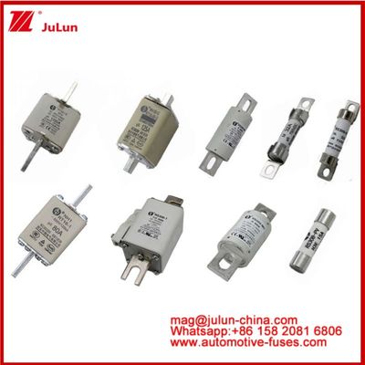 RS309-MD-125A Cerâmica Auto Fuses 500VAC200KA 500VDC 50KA AR DC Performance Tubular Estrutura de conexão de parafusos automotivos